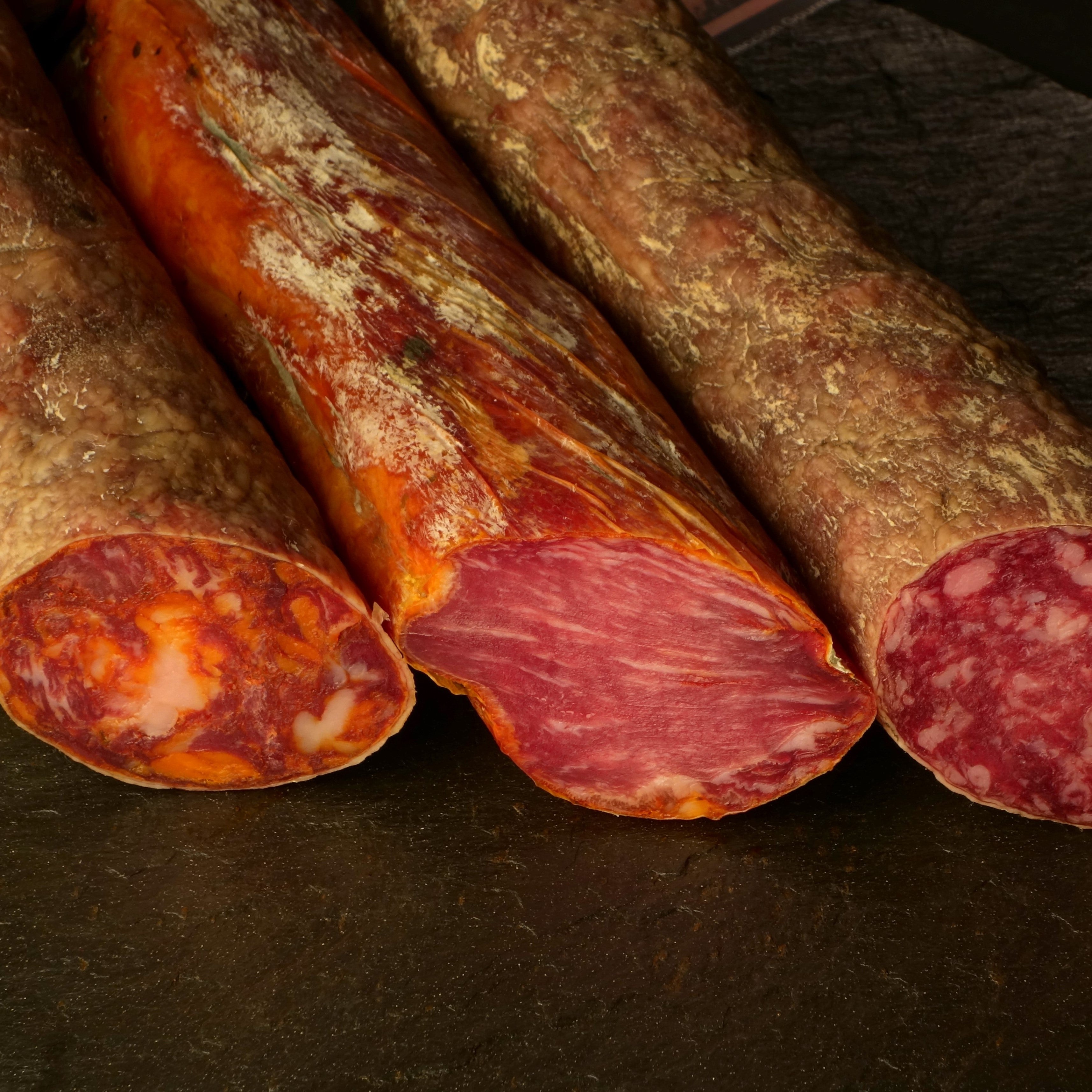 típicos embutidos de navidad