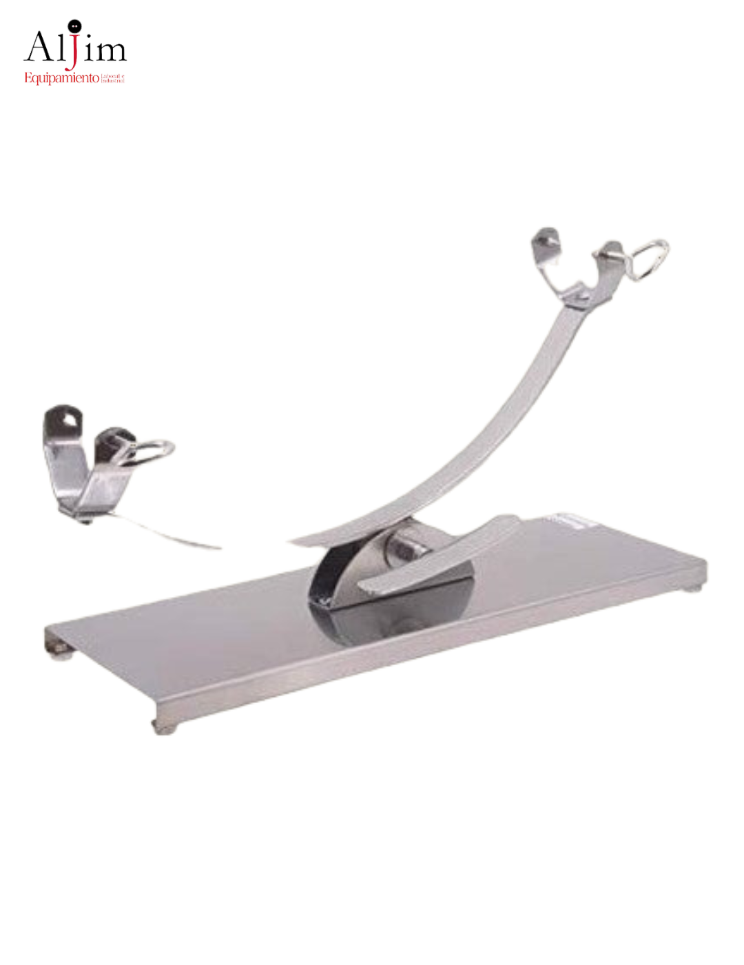 STAINLESS STEEL ROCKING HAM HOLDER