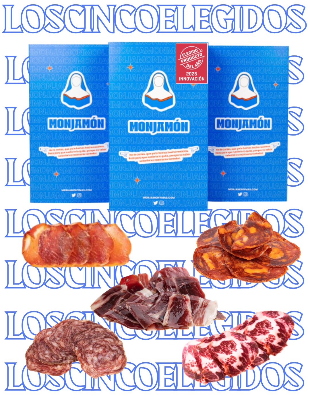 100% Iberian Ham and Sausage Pack. Special for Shures