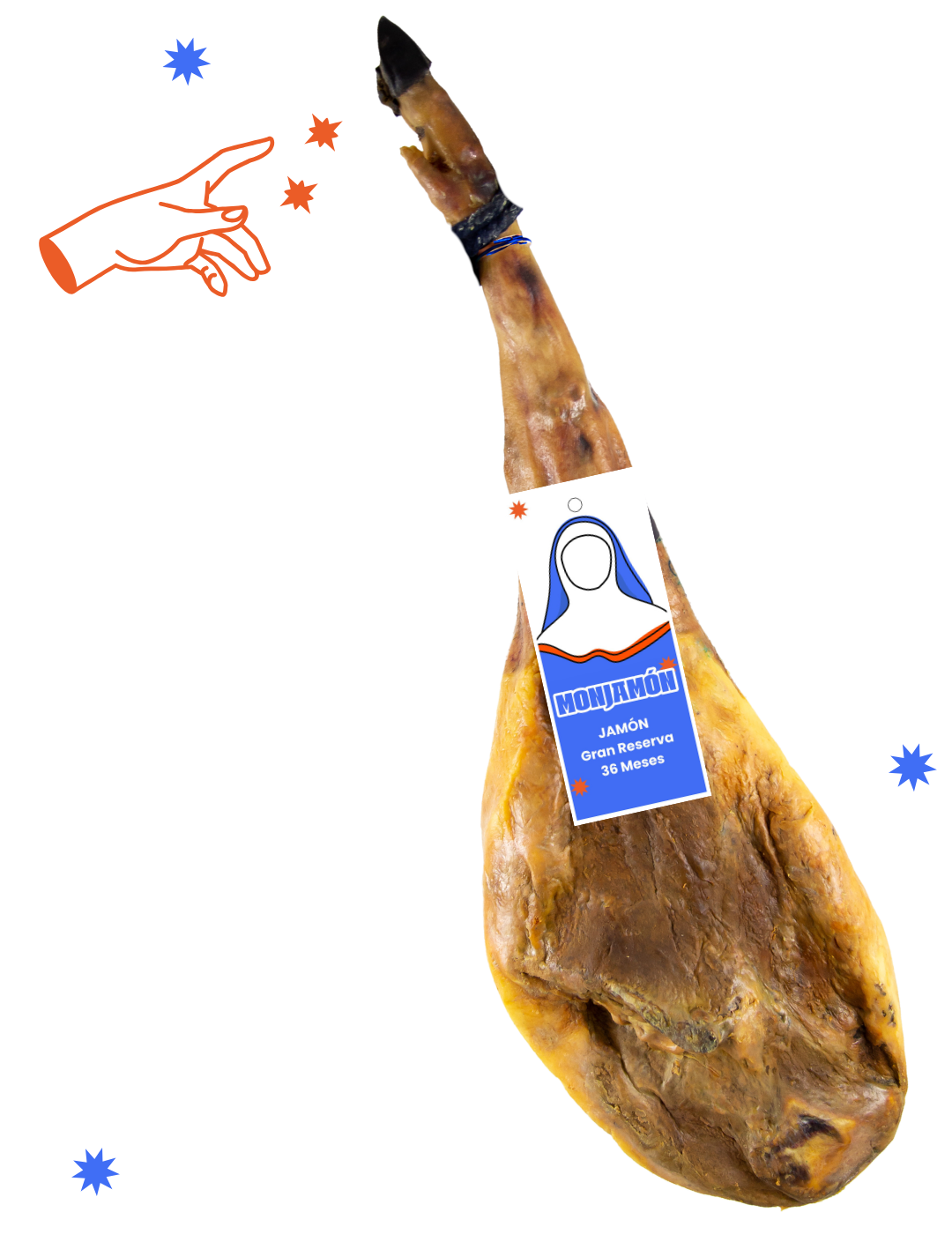 Jamón Gran Reserva XL +36 meses Loncheado a Cuchillo · 40 Sobres 80 g + 2 Puntas – foto 2