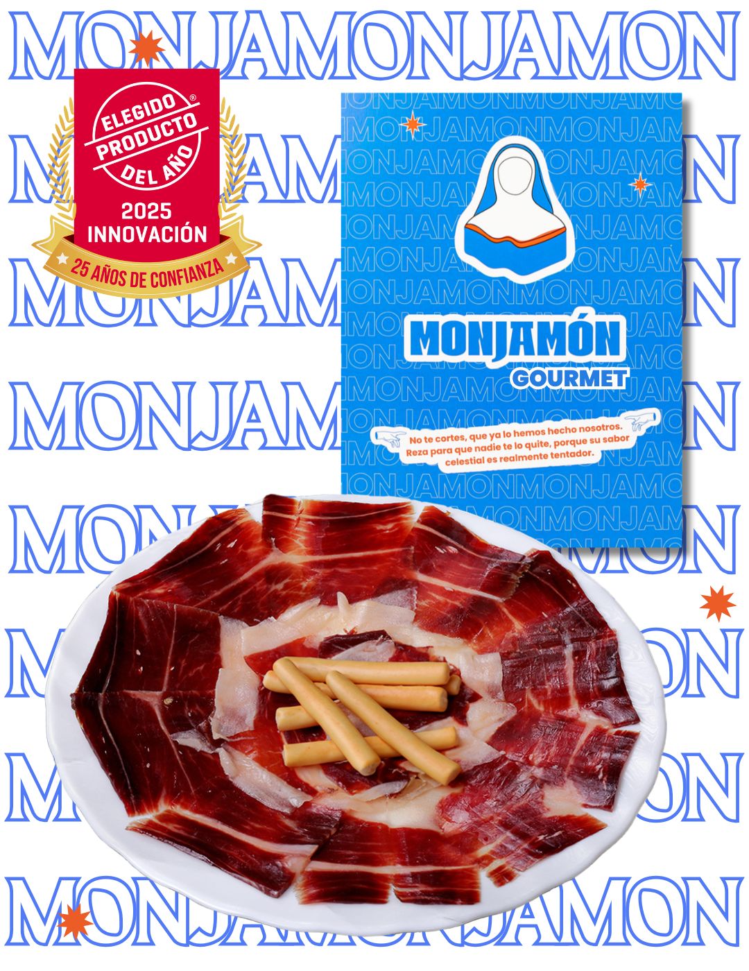 Monjamón 100% Iberian Acorn-fed Ham +42 Months