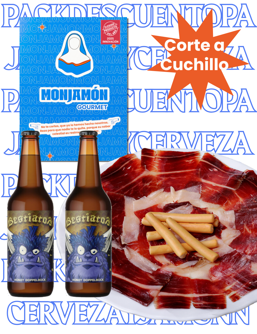 Pack Black Friday Jamón de Bellota 100% Ibérico Loncheado