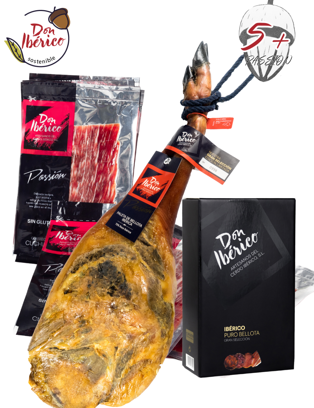 Paleta de Bellota Ibérica (75% R.I.)