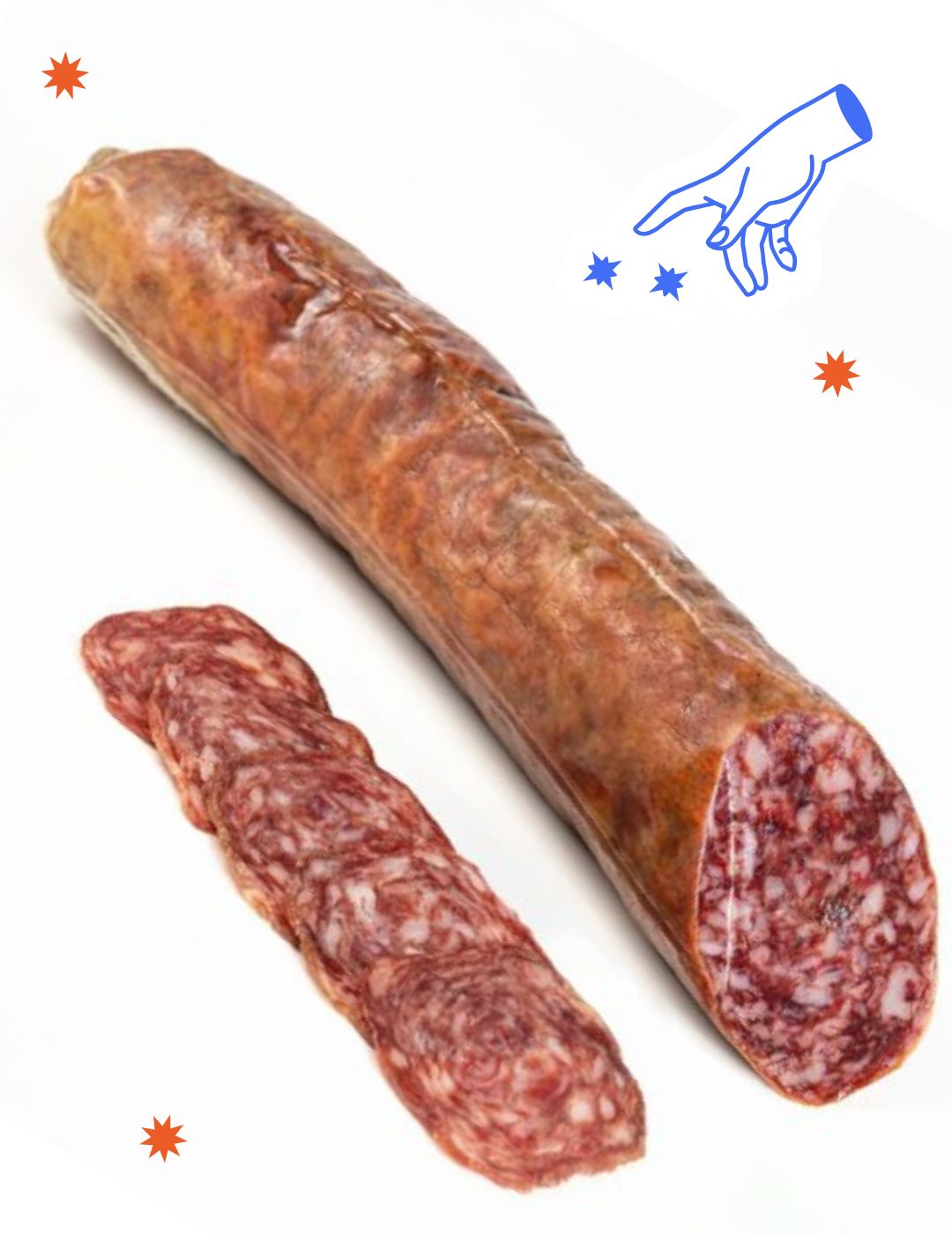 San chichón · Salchichón de Bellota 100% Ibérico
