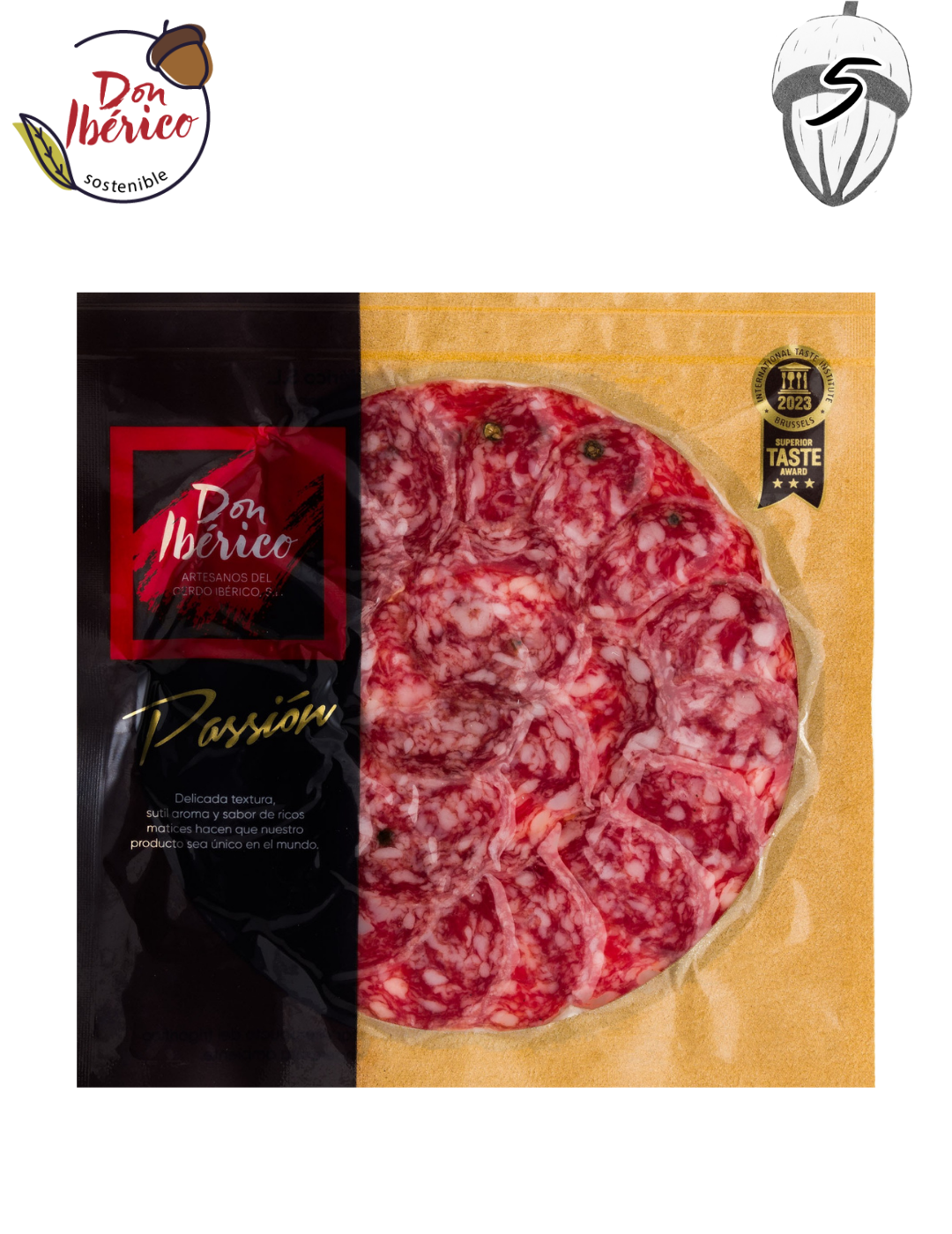 100% Iberian Acorn-fed Salchichón | 2 Montaneras