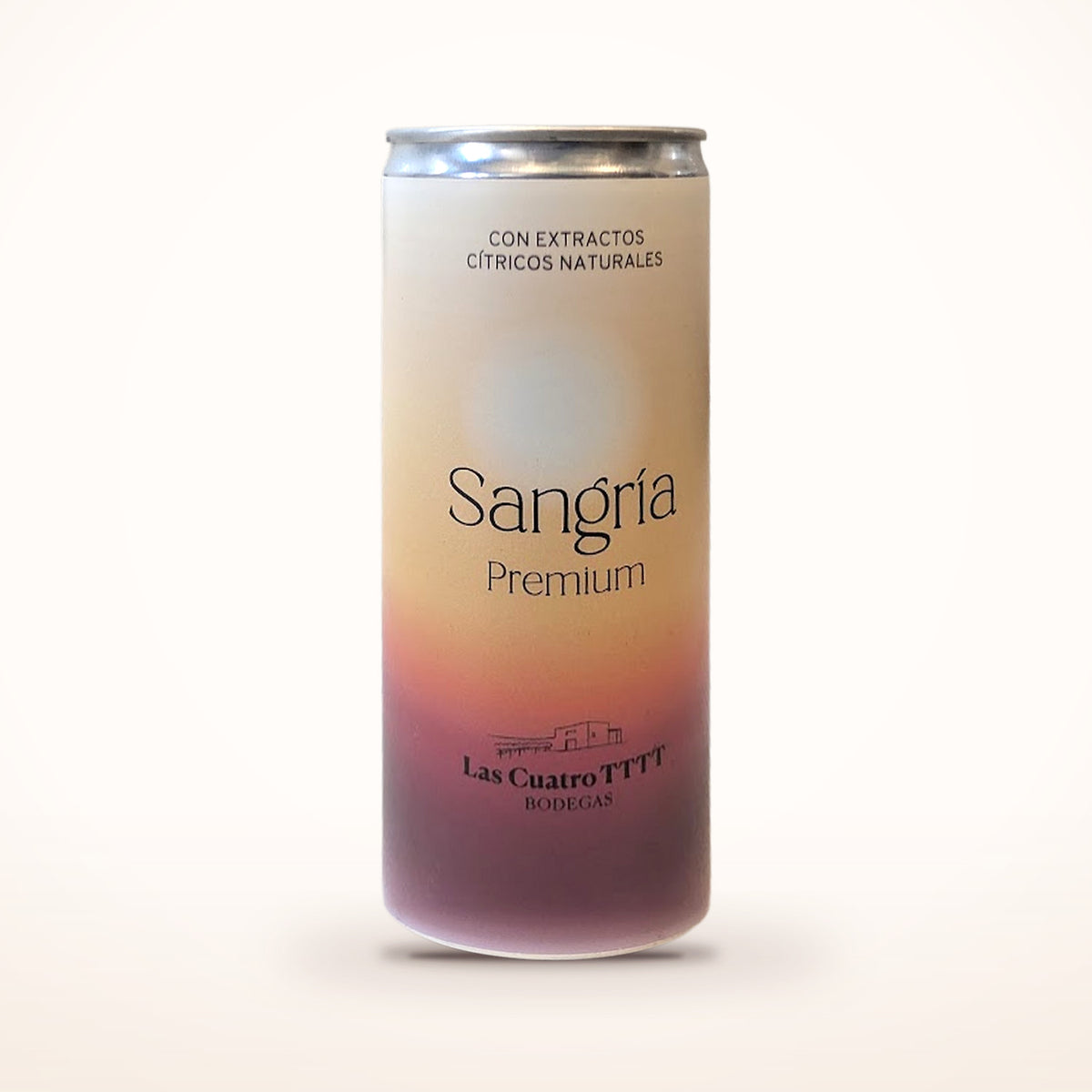 Sangría Premium de Las Cuatro TTTT en lata de 250 ml