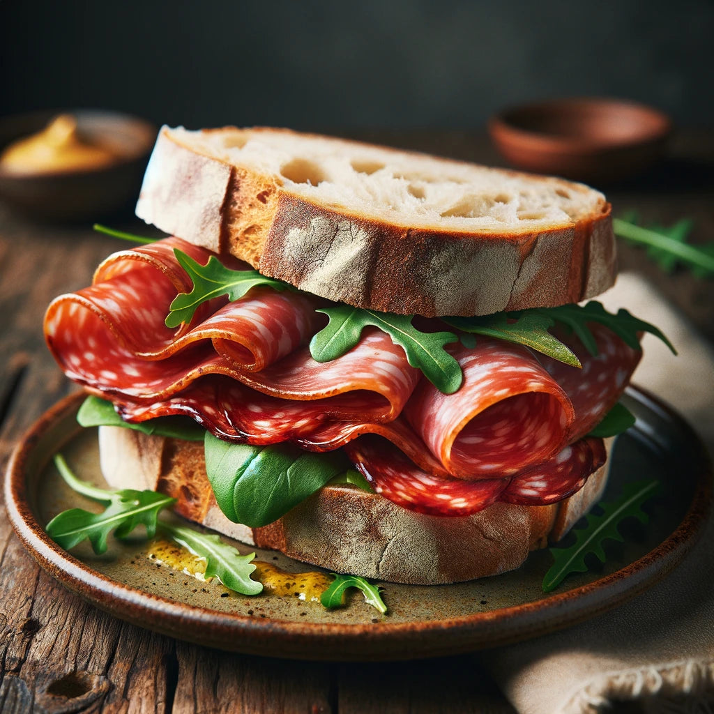 receta bocadillo salchichon