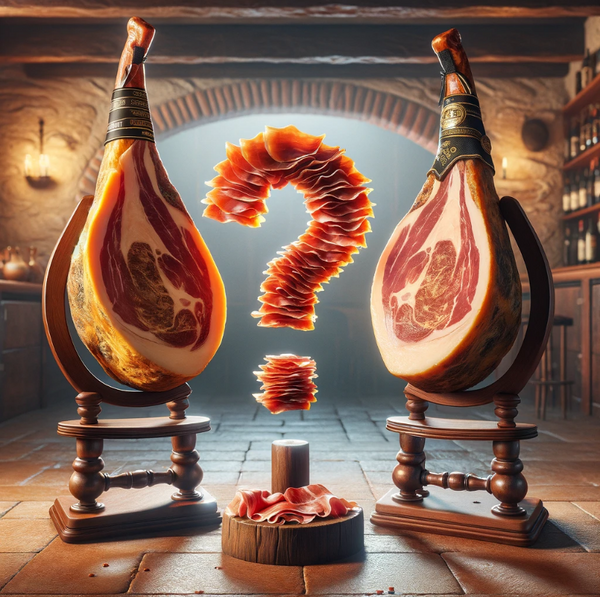 La eterna pregunta: ¿Es superior el jamón ibérico de la pata derecha o de la izquierda?