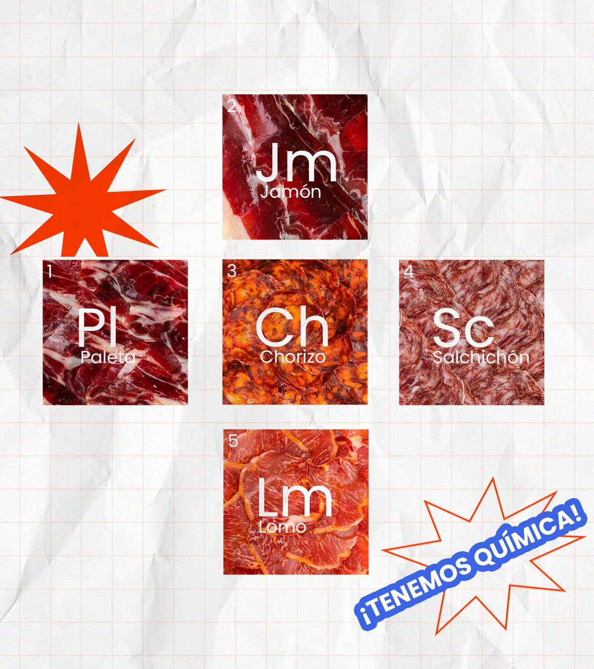 100% Iberian Ham and Sausage Pack. Special for Shures 