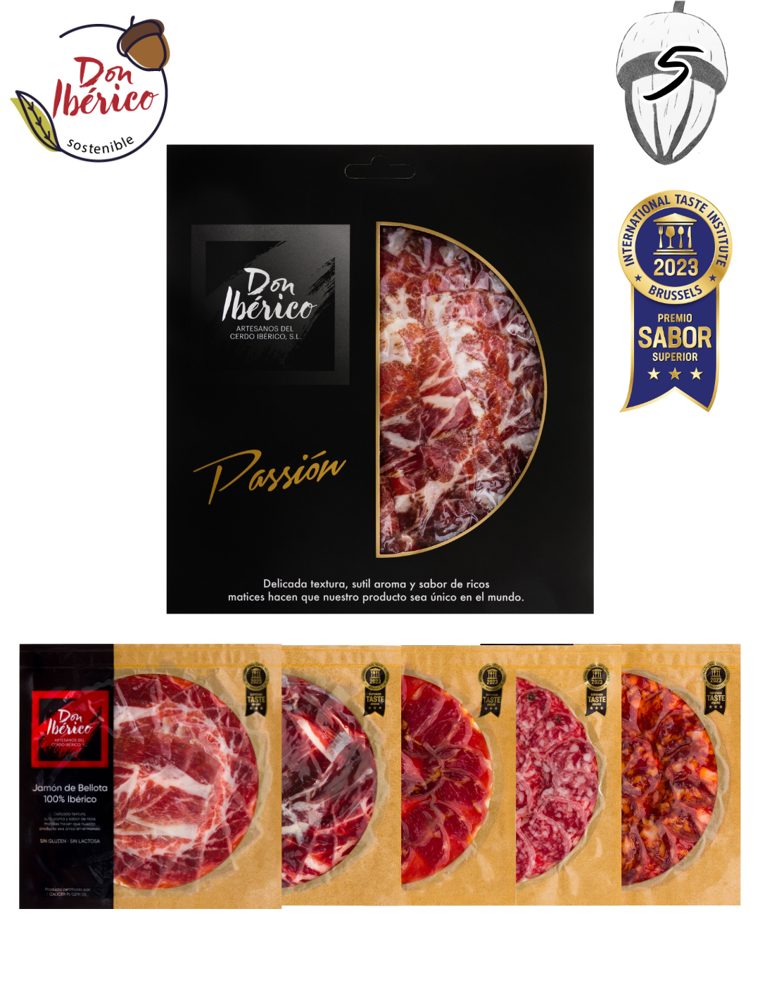 100% Iberian Sliced ​​Tasting Assortment [Tasting]