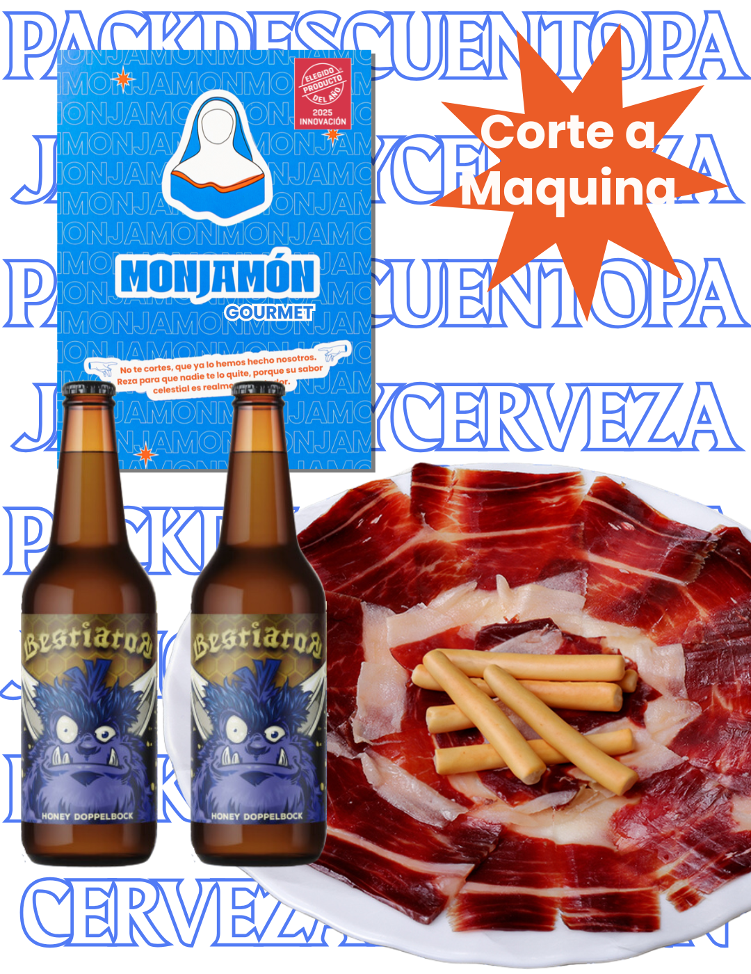 Pack Black Friday  Jamón de Bellota 100% Ibérico Loncheado