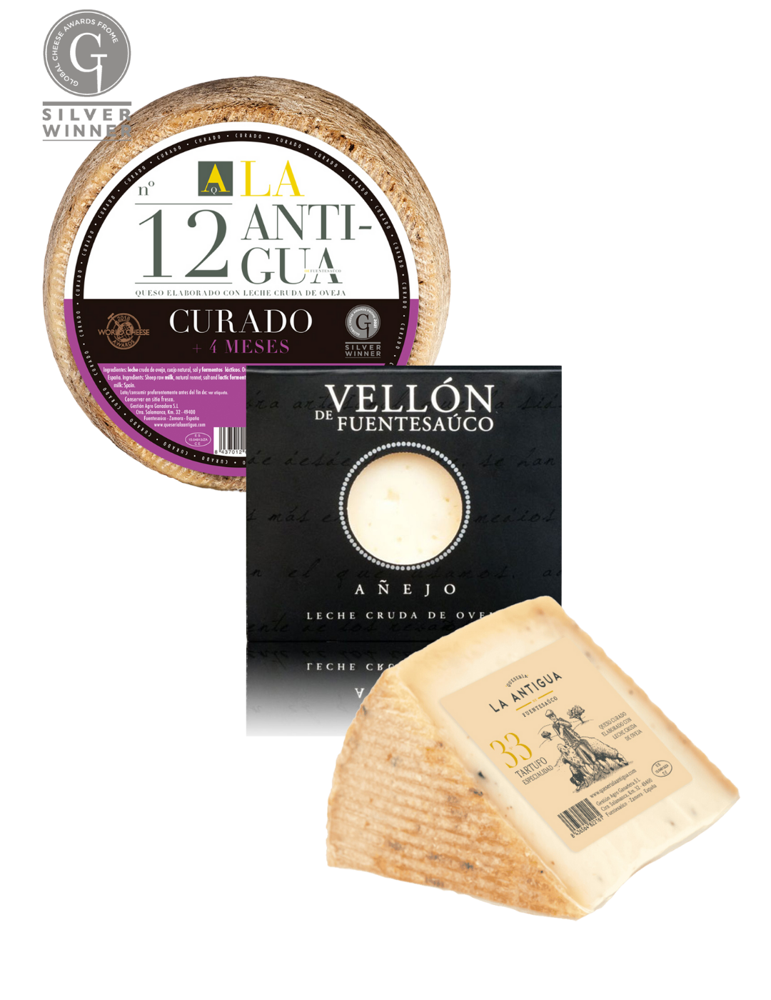 Packs de quesos de oveja