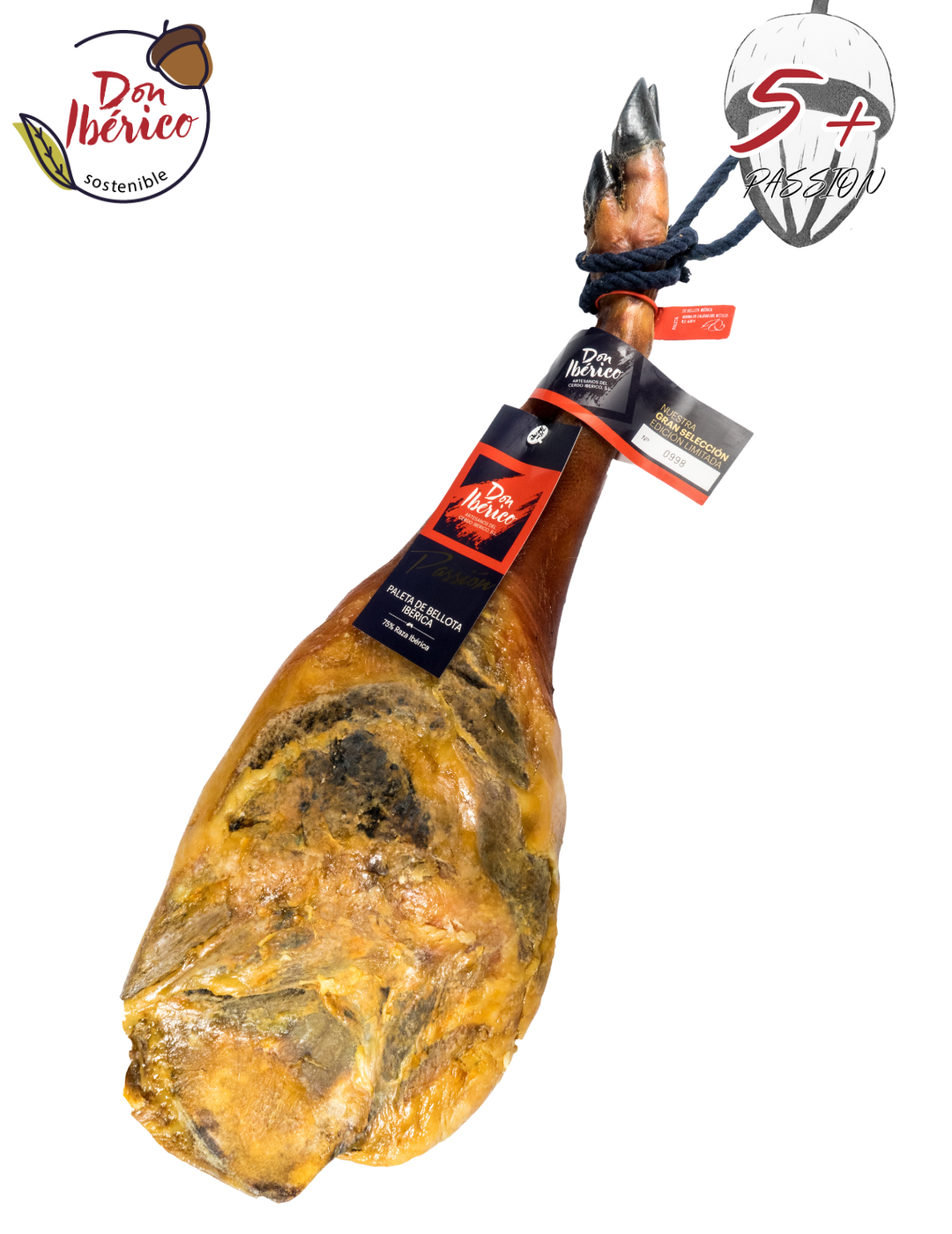 Paleta de Bellota Ibérica (75% R.I.)
