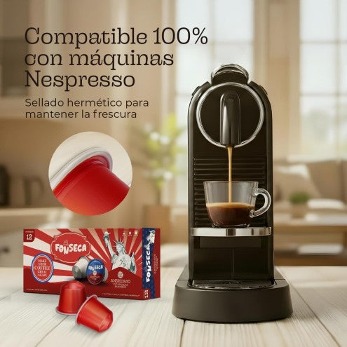 Cápsulas Café Americano - detalle