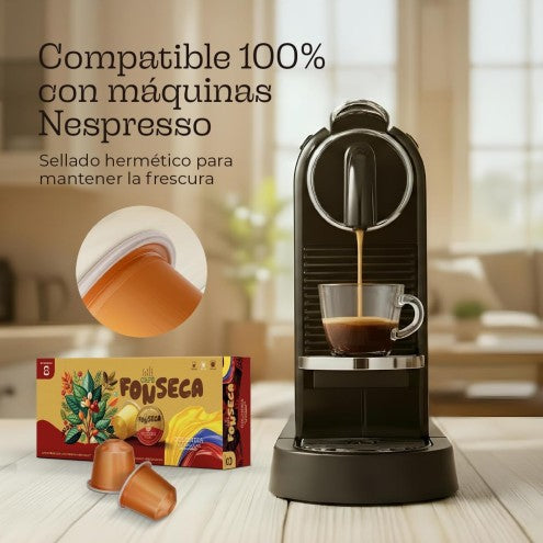 Cápsulas Café Colombia - detalle