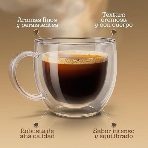 Cápsulas Café Descafeinado - perfil