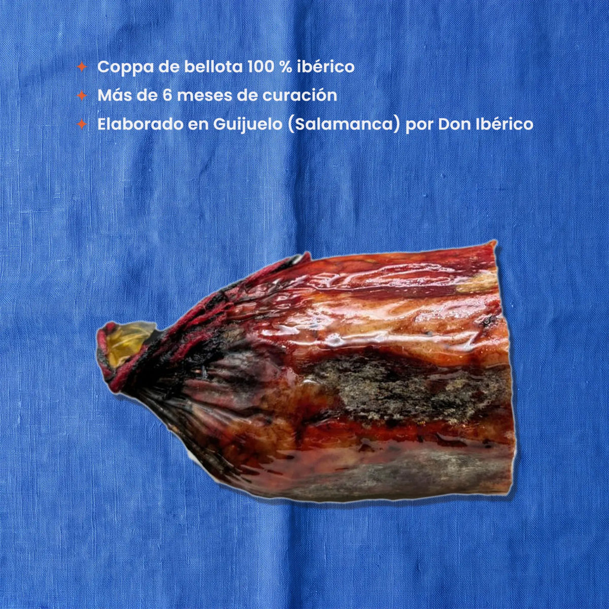 Divina Coppa de Bellota 100% Ibérica · Pieza 500-550 g – lo que llega: 1 pieza de 500-550 g