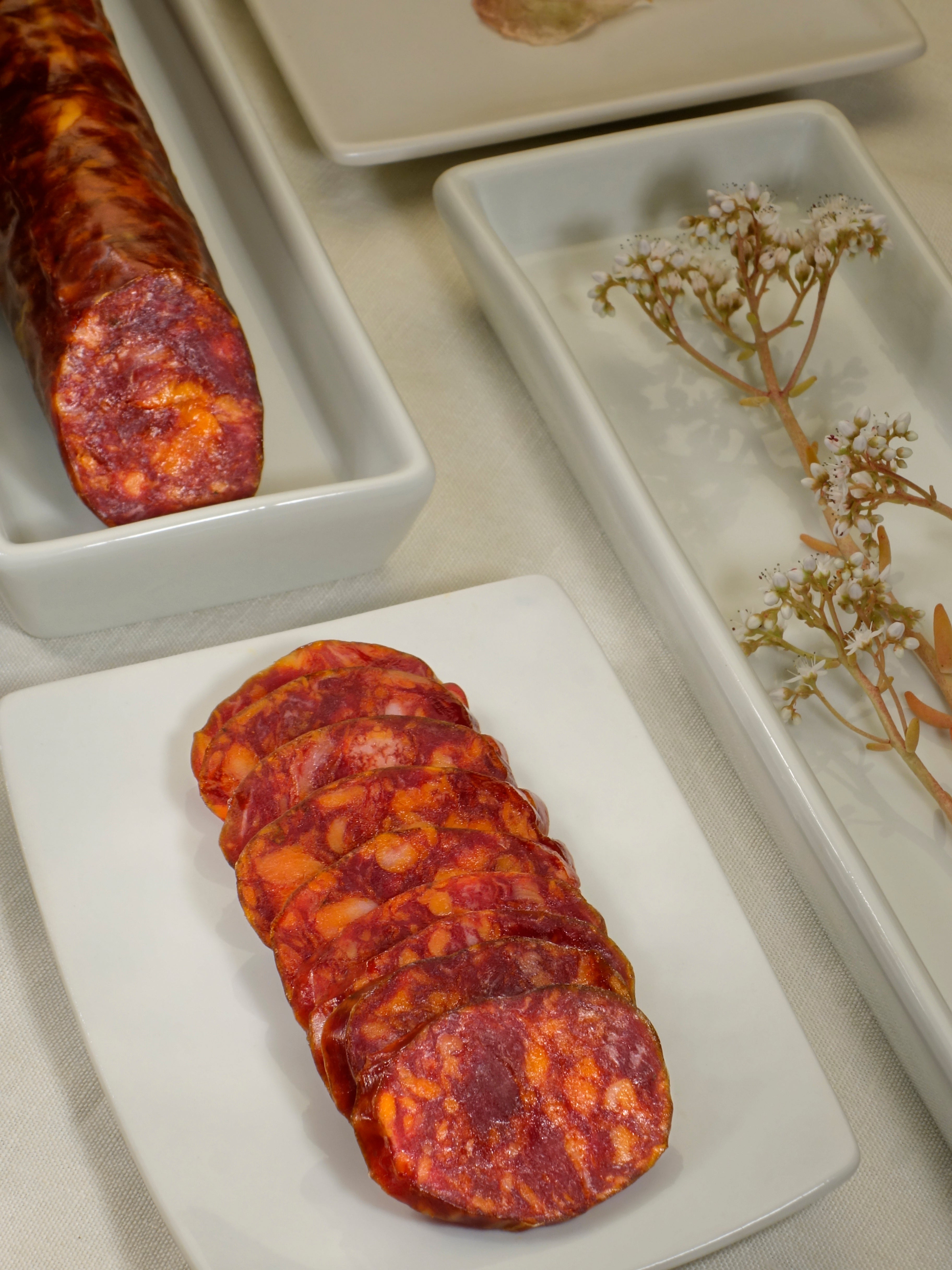 100% Iberian Acorn-fed Chorizo ​​| 2 Montaneras